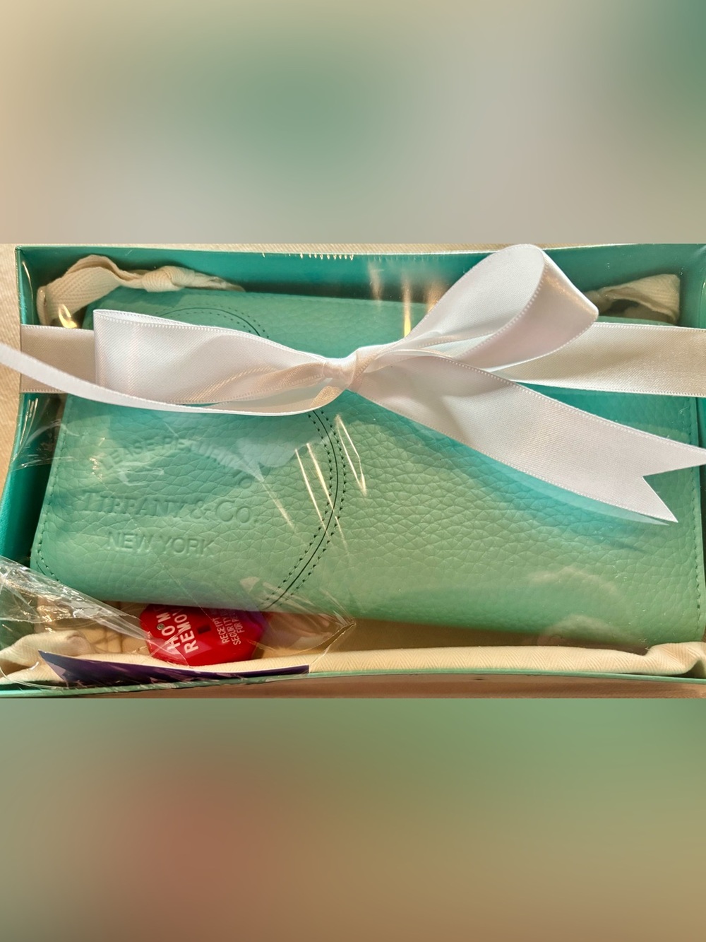Tiffany & Co. Tiffany Blue Leather Wallet
